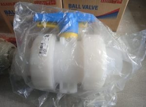 BALLVALVE AGRU PVDF UNTUK CAIRAN SUHU TINGGI
